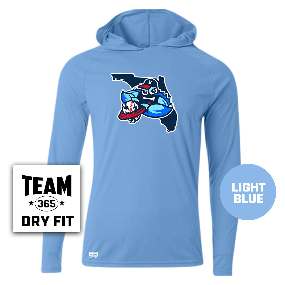 Lightweight Performance Hoodie - FCA Blueclaws Baseball