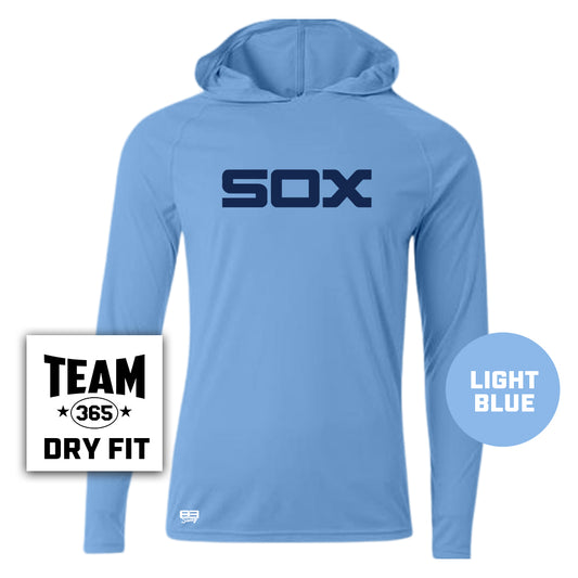 Lightweight Performance Hoodie - Blue Sox V2