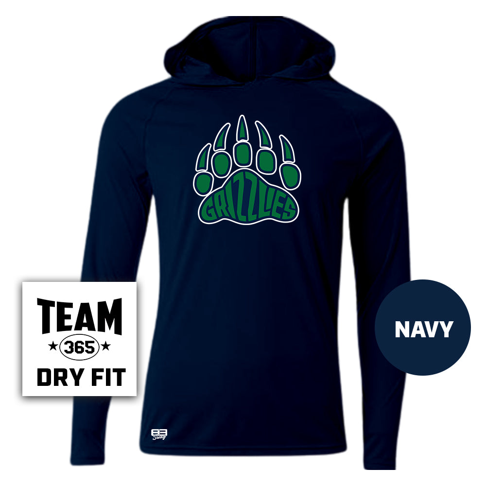 Lightweight Performance Hoodie - Creekview Grizzlies V2