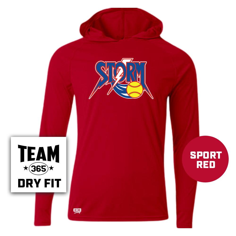 Lightweight Performance Hoodie - Sun City Storm Softball