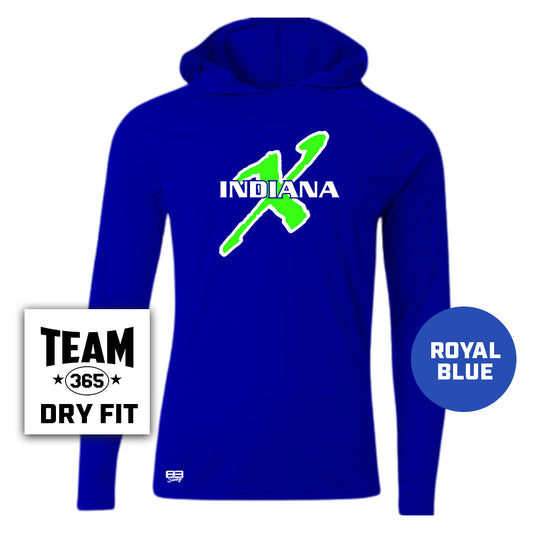 Lightweight Performance Hoodie - Indiana Xtreme Softball V2