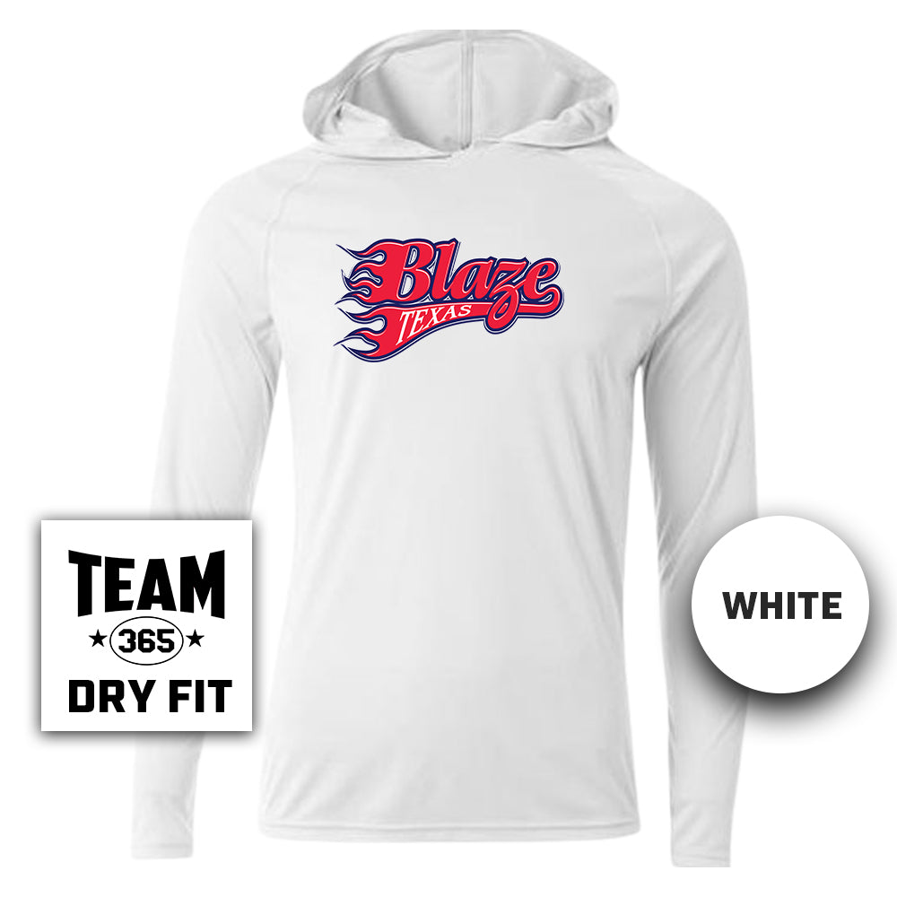 Lightweight Performance Hoodie - Texas Blaze Softball