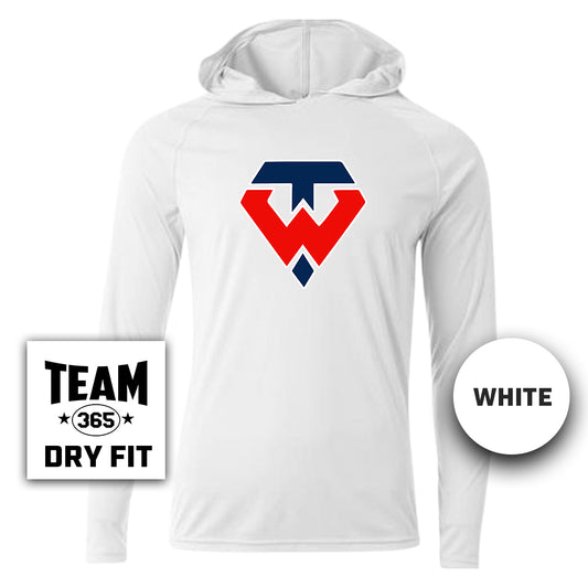 Lightweight Performance Hoodie - Tampa Warriors Baseball V1