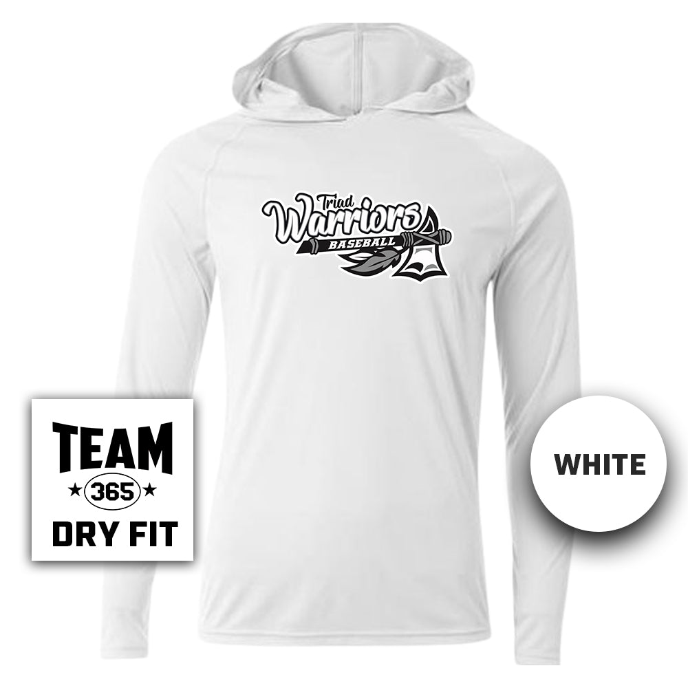 Lightweight Performance Hoodie - Triad Warriors Baseball