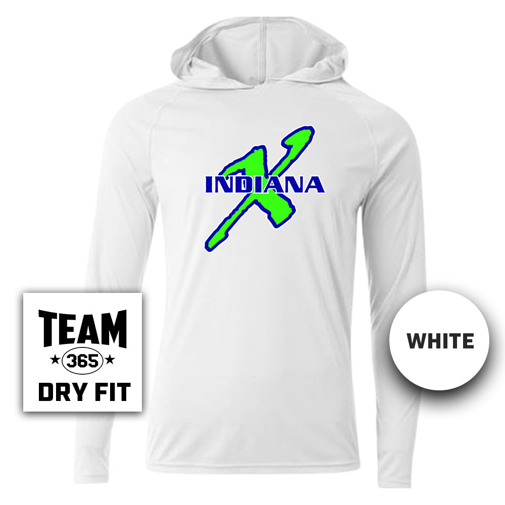 Lightweight Performance Hoodie - Indiana Xtreme Softball V2