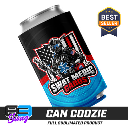 CUSTOM - Can Coozie - Swat Medic Cards