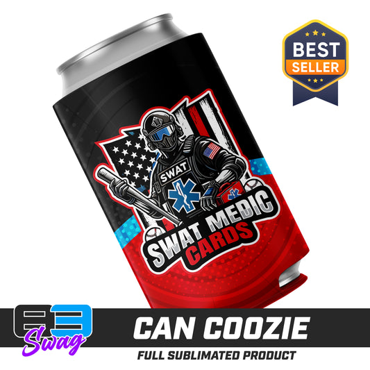 CUSTOM - Can Coozie - Swat Medic Cards