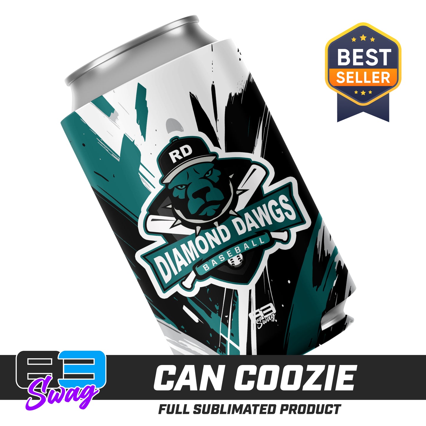 Can Coozie - Diamond Dawgs V.2016