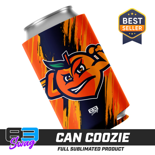 Can Coozie - Peach Clobbers Baseball