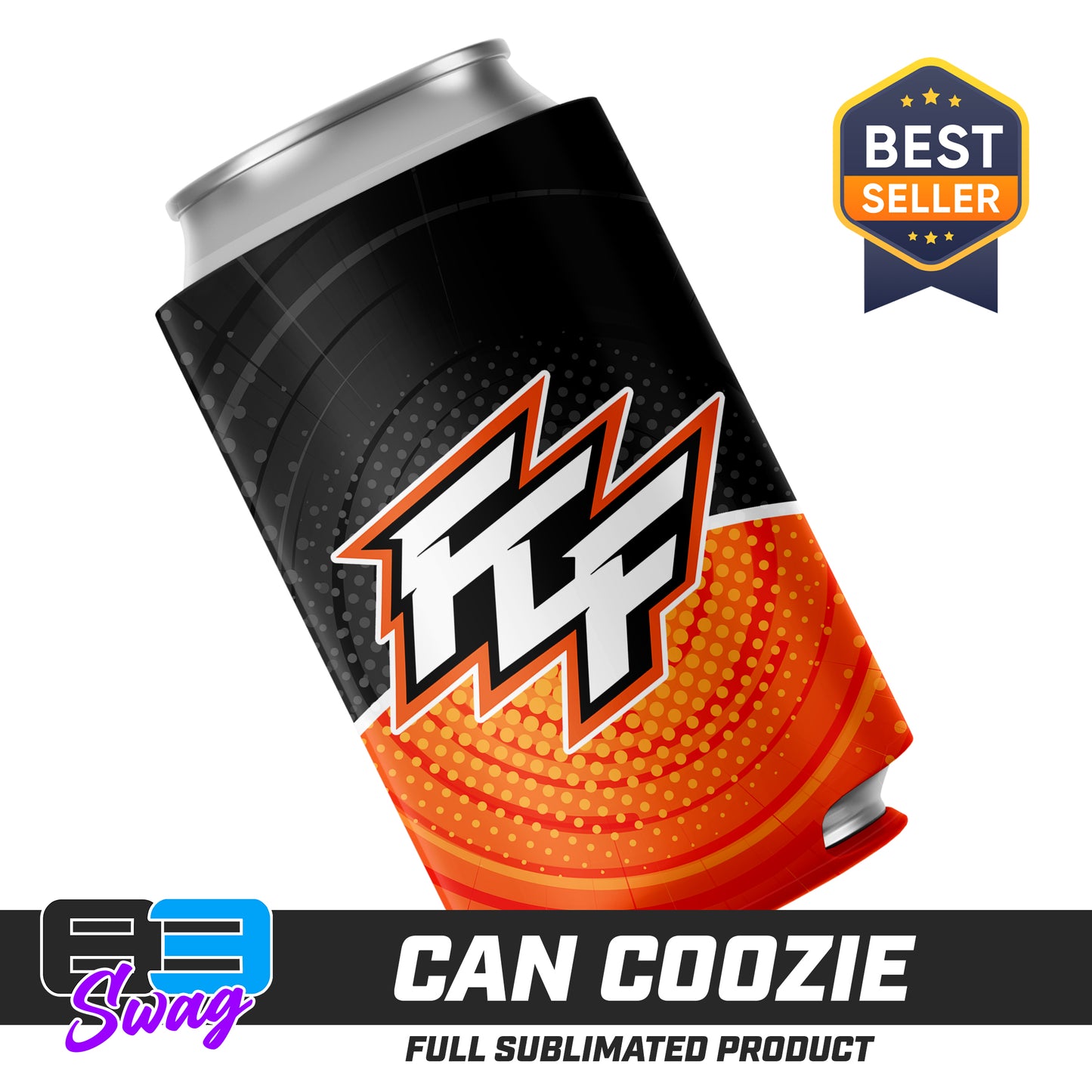 CUSTOM - Can Coozie - FCF Flight Baseball