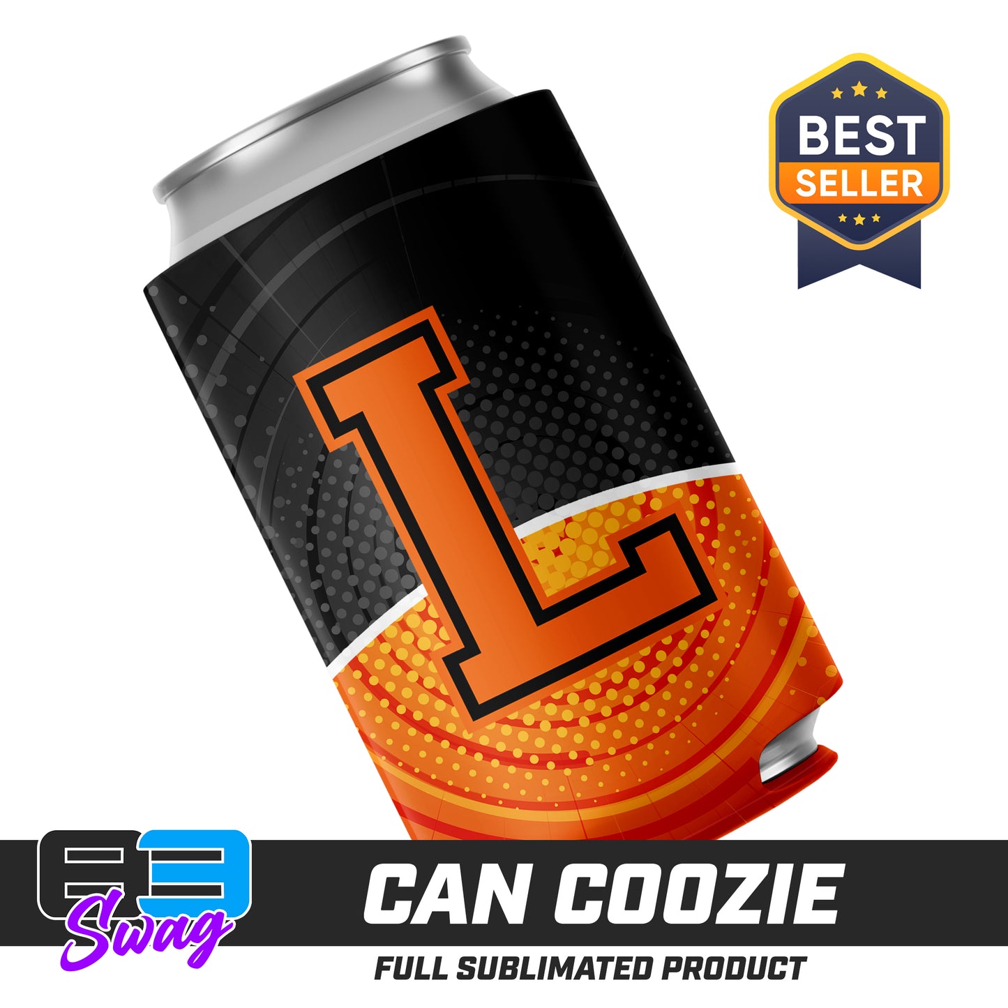 CUSTOM - Can Coozie - Longwood Wrestling