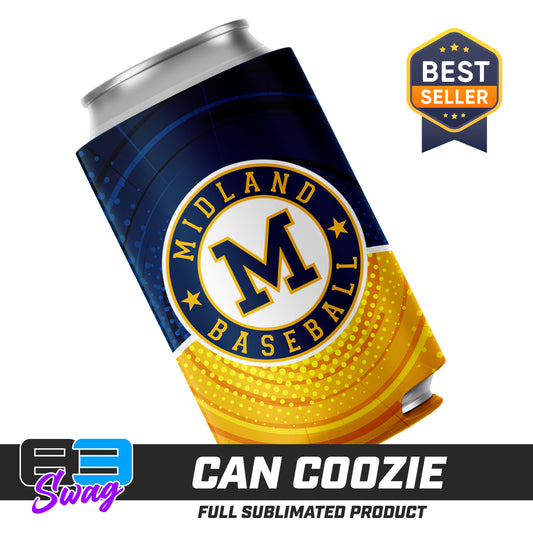 CUSTOM - Can Coozie - Midland Baseball
