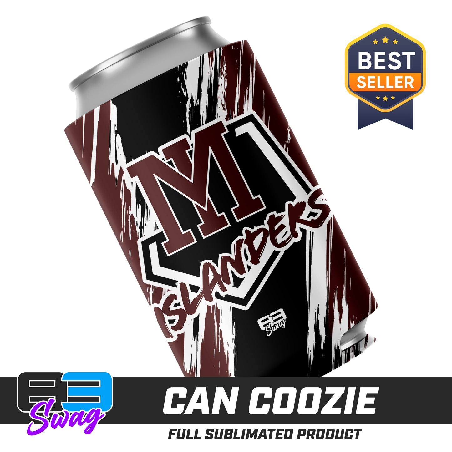 Can Coozie - Mercer Islanders Baseball