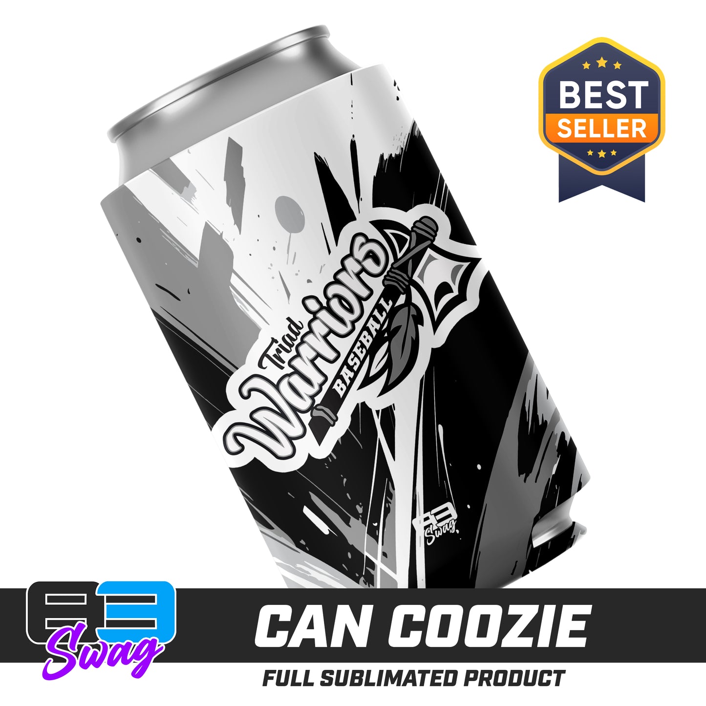 Can Coozie - Triad Warriors Baseball