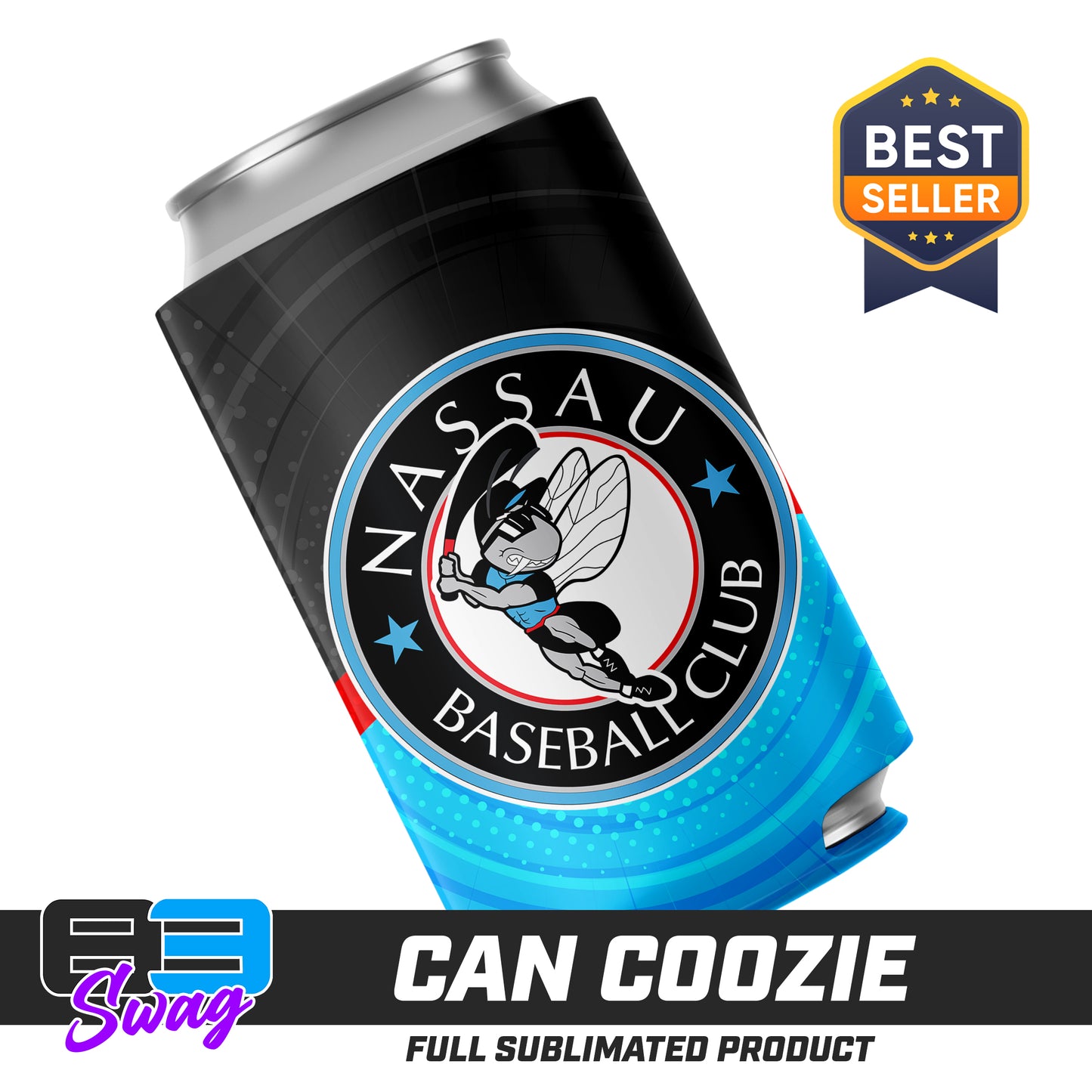 CUSTOM - Can Coozie - NBC Gnats Baseball