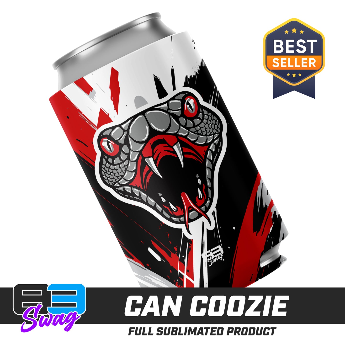 Can Coozie - Black Creek Cottonmouths