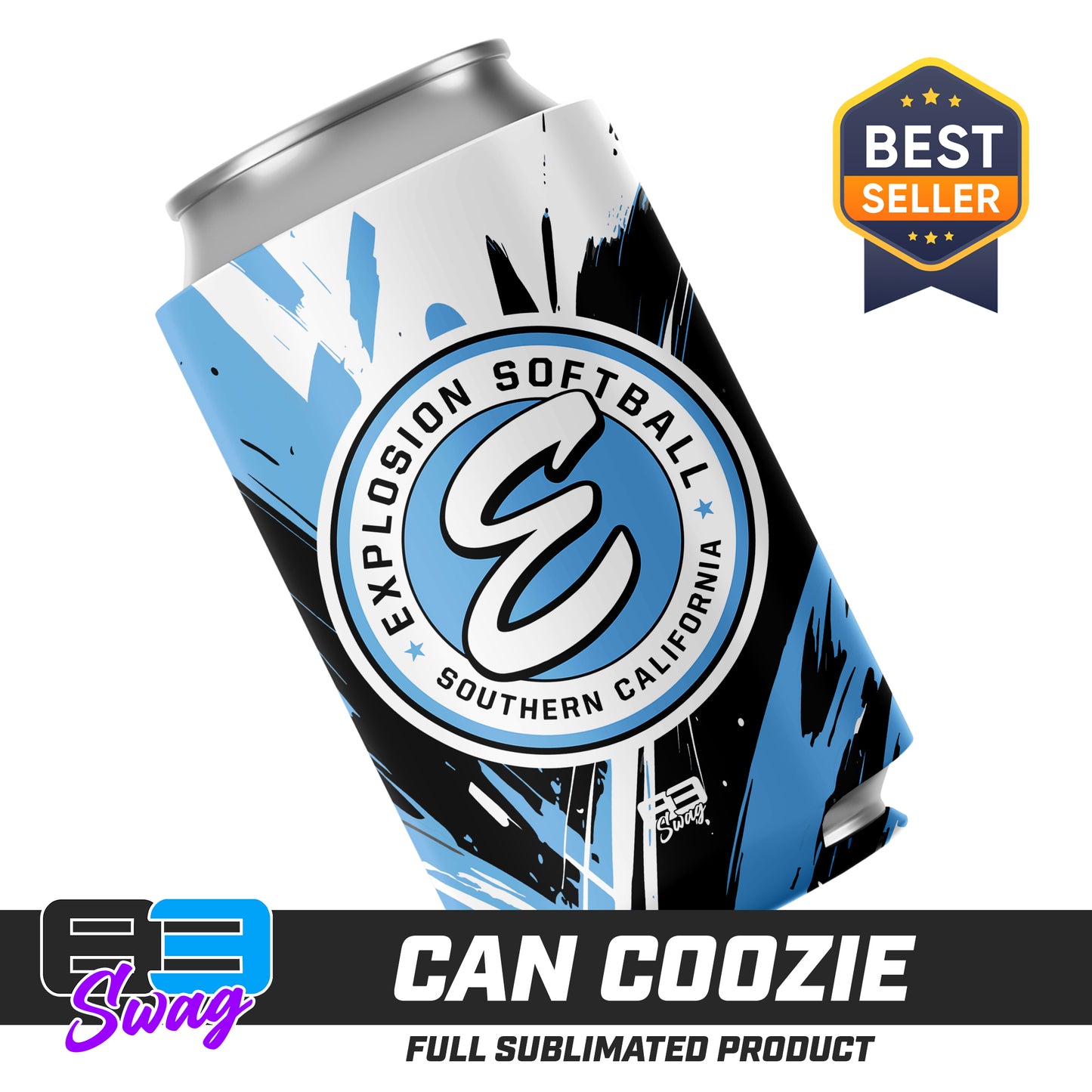 Can Coozie - Explosion Softball