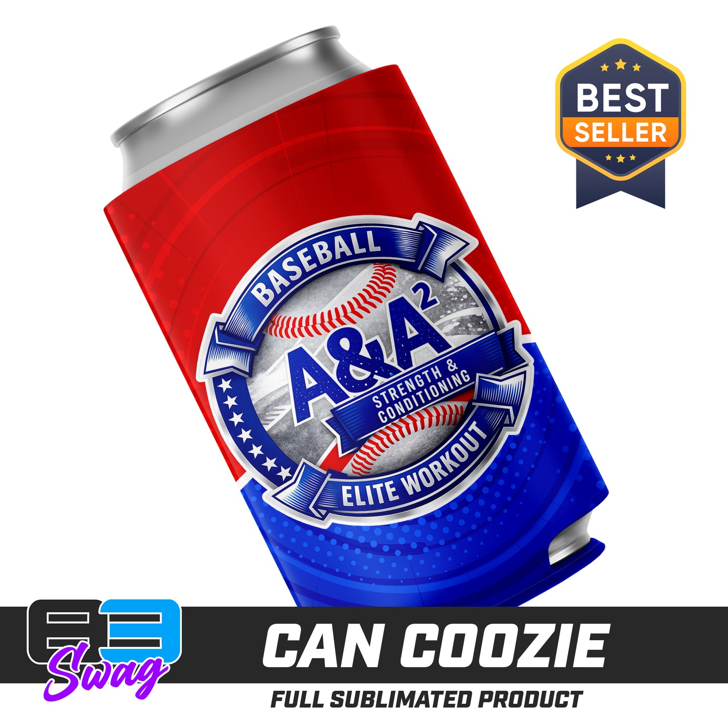 CUSTOM - Can Coozie - A&A Baseball Elite