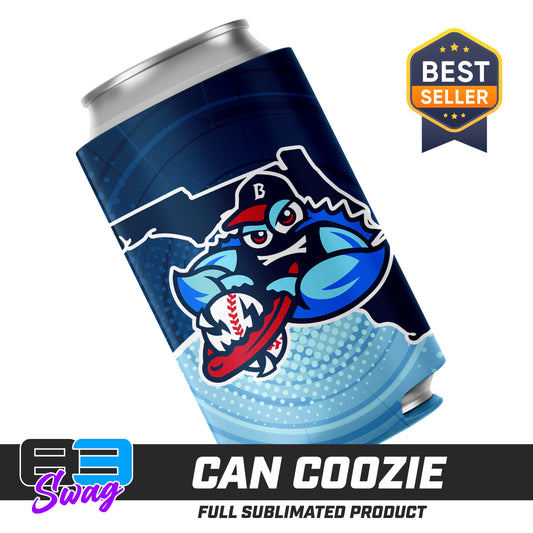 CUSTOM - Can Coozie - FCA Blueclaws Baseball