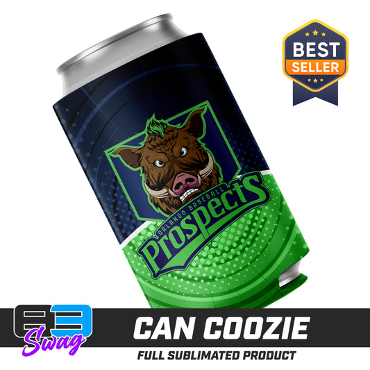 CUSTOM - Can Coozie - Orlando Prospects Baseball - OBP - War Hogs