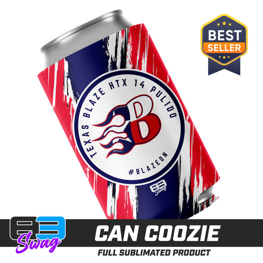 Can Coozie - Texas Blaze Softball