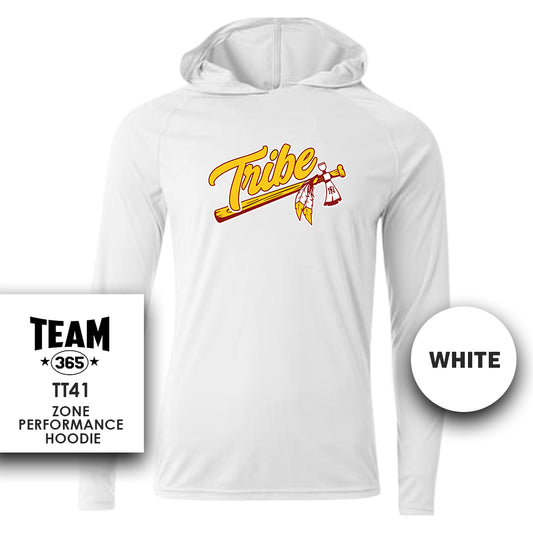 North Florida Tribe - LOGO 1 - Lightweight Performance Hoodie - MULTIPLE COLORS