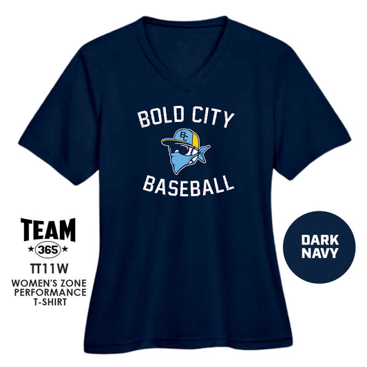 Bold City Bandits - LOGO 1 - Cool & Dry Performance Women's Shirt - MULTIPLE COLORS AVAILABLE