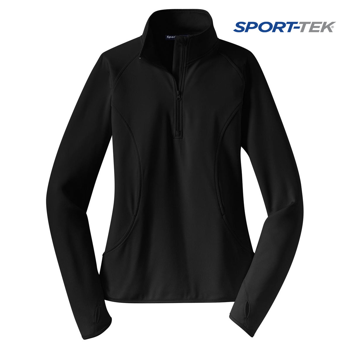 DIY - Sport-Tek Women's Sport-Wick Stretch 1-2-Zip Pullover
