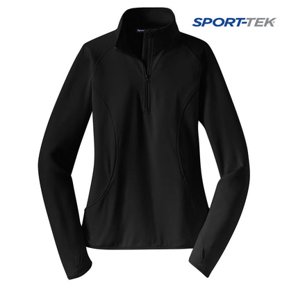 DIY - Sport-Tek Women's Sport-Wick Stretch 1-2-Zip Pullover