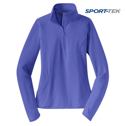DIY - Sport-Tek Women's Sport-Wick Stretch 1-2-Zip Pullover