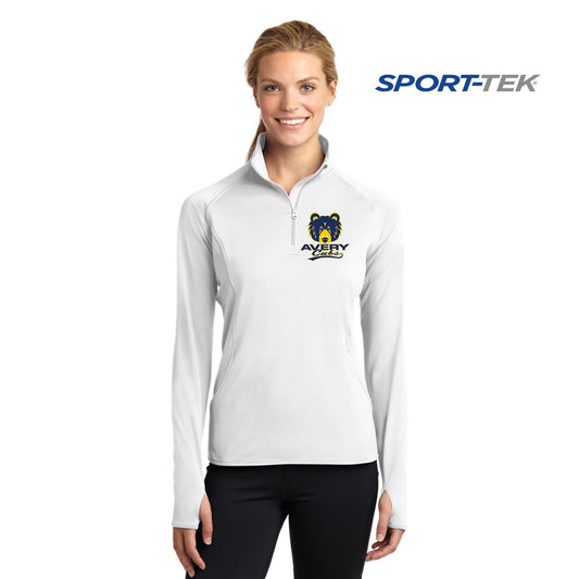 Sport-Tek Women's Sport-Wick Stretch 1-2-Zip Pullover - Avery Cubs