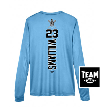 Team 365 TT11WL Women's Zone Performance Long-Sleeve T-Shirt - St. Johns Titans Baseball