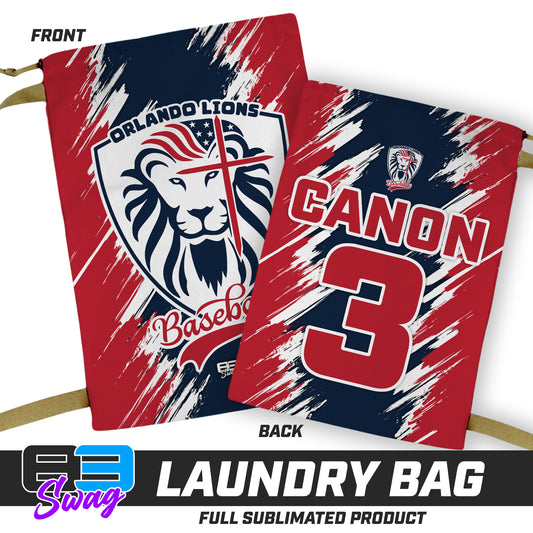 28"x36" Laundry Bag - Orlando Lions Baseball