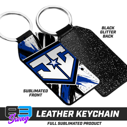 3.15" x 1.65" Leather Keychain - JCB - Julington Creek Baseball 2026 VERSION