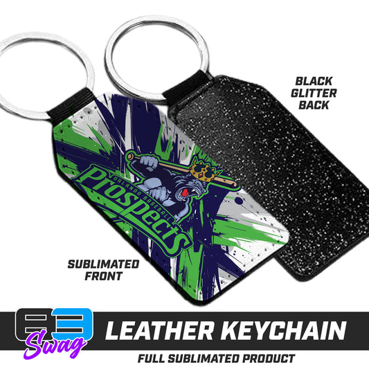 3.15" x 1.65" Leather Keychain - Gorilla Kings V.2026