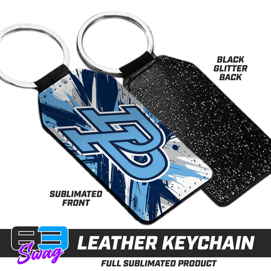 3.15" x 1.65" Leather Keychain - Dr Phillips All Stars Baseball v.26