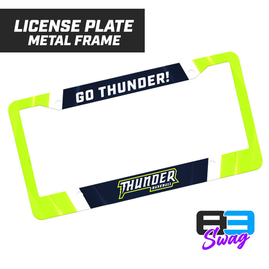 PVAA Thunder 2024 Edition - Metal Aluminum License Plate Frame