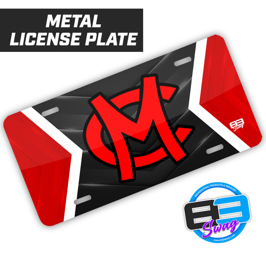 Mudcats Baseball - Metal Aluminum License Plate