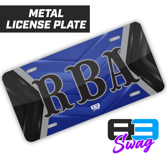 RBA Baseball 2024 Edition - Metal Aluminum License Plate