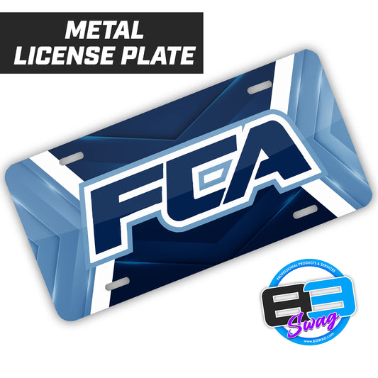 FCA - Metal Aluminum License Plate