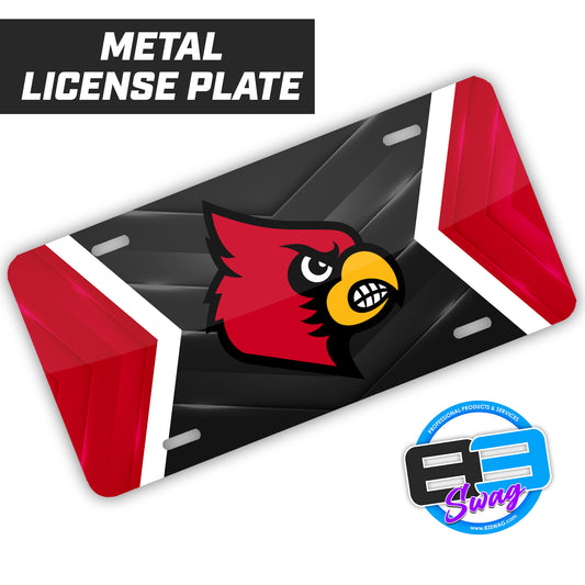 Prosper Cardinals Football - Metal Aluminum License Plate