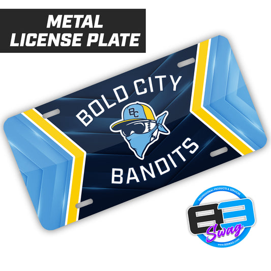 NEW! Bold City Bandits - Metal Aluminum License Plate