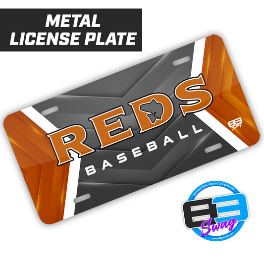 ANCIENT CITY REDS - Metal Aluminum License Plate