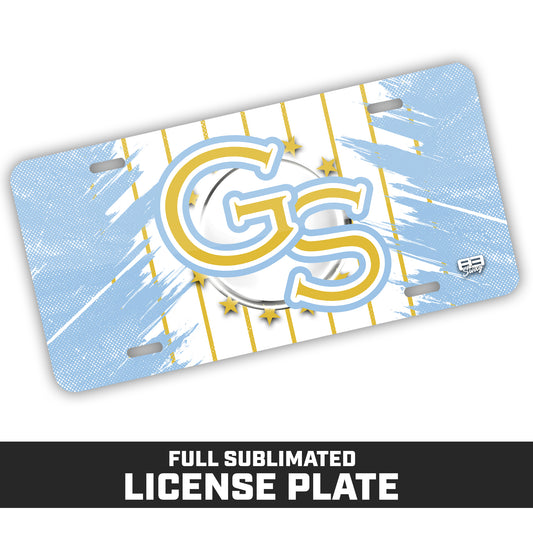 Golden Spikes Baseball 2024 Edition - Metal Aluminum License Plate