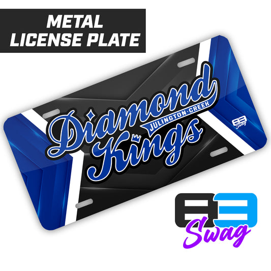 JCB Diamond Kings Baseball - Metal Aluminum License Plate