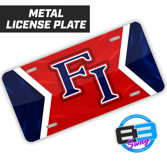 Fleming Island Baseball - Metal Aluminum License Plate