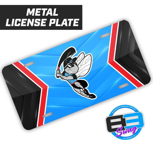 NBC Gnats - Metal Aluminum License Plate