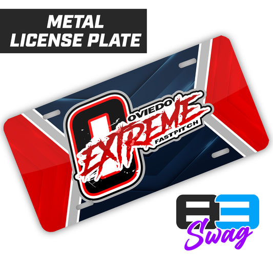 Oviedo Extreme Softball - Metal Aluminum License Plate