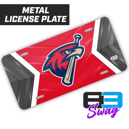 MSA Redtails Baseball 2024 Edition - Metal Aluminum License Plate
