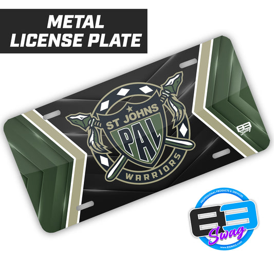 PAL Warriors - Metal Aluminum License Plate